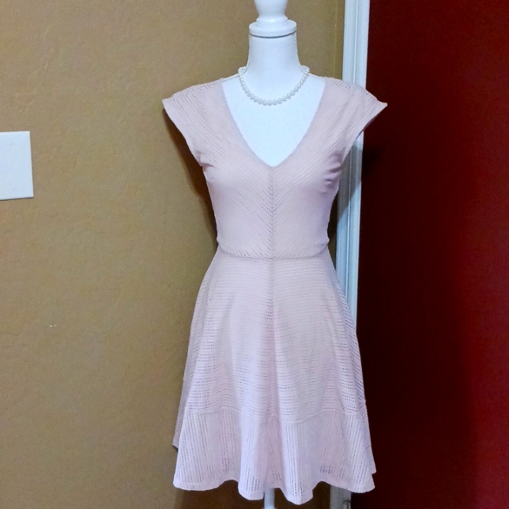 Bar III Pink Sleeveless Dress Size XS